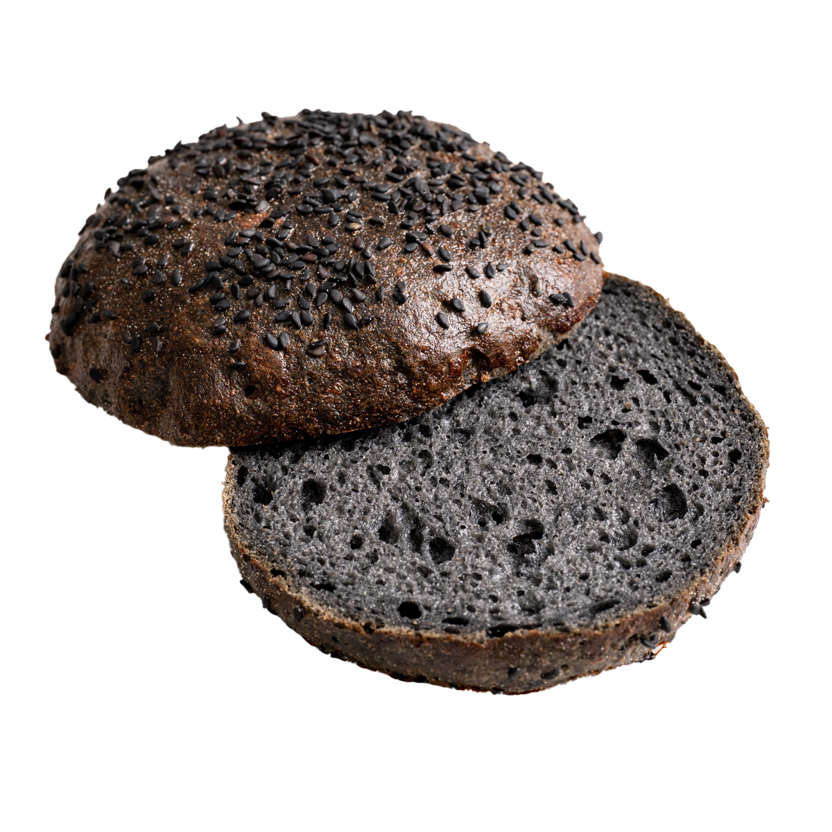 Wholegreen Bakery Gluten Free Vegan Brioche Buns Charcoal 520g