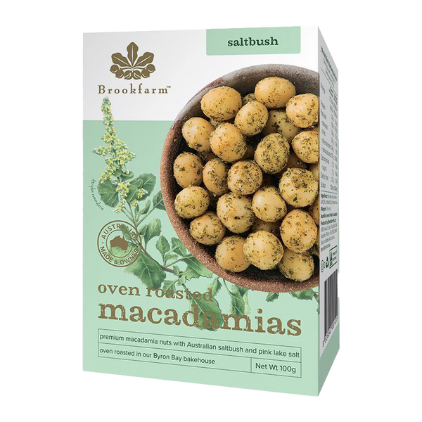 Brookfarm Saltbush Macadamia Nuts 100g