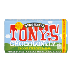Tony's Chocolonely White Strawberry Cheesecake 180g