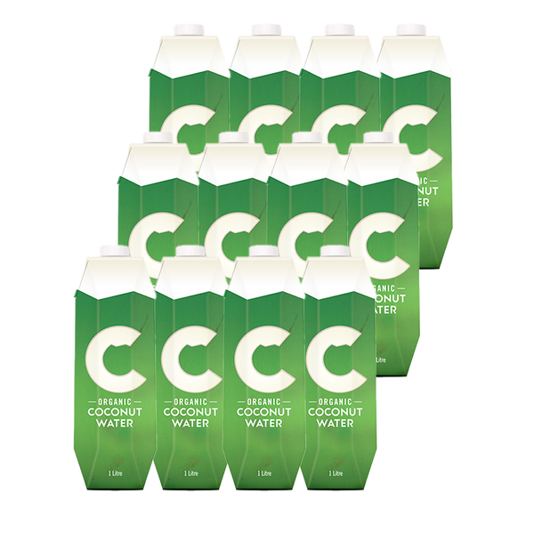 C Organic Coconut Water Case 12 x 1L