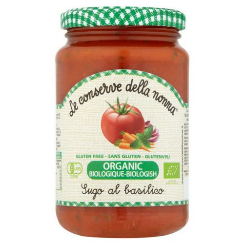 Le Conserve Della Nonna Organic Basil Pasta Sauce 350g