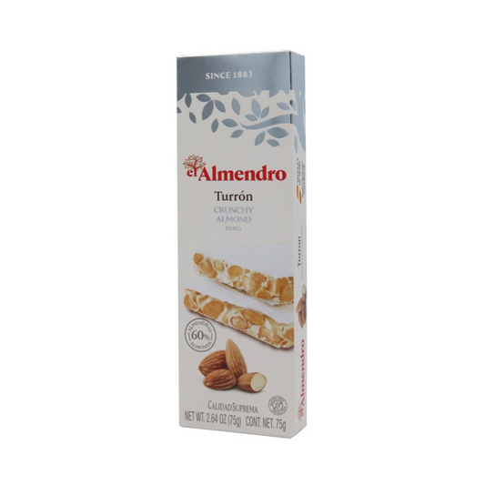 El Almendro Turron Crunchy Almond Chocolate 100g