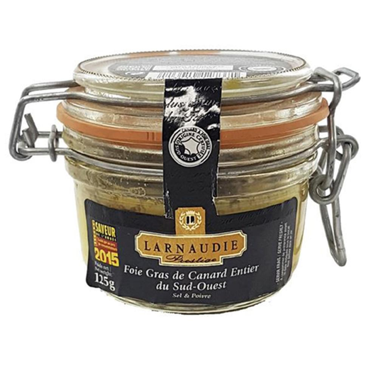 Jean Larnaudie Whole Duck Foie Gras 125g