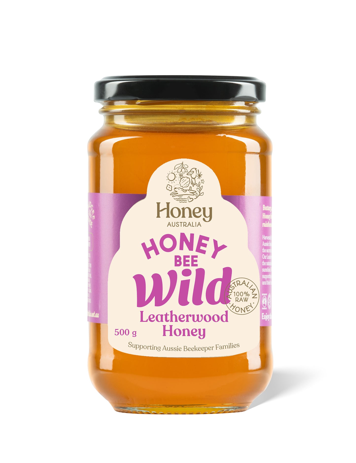 Honey Australia Wild Leatherwood Honey 500g