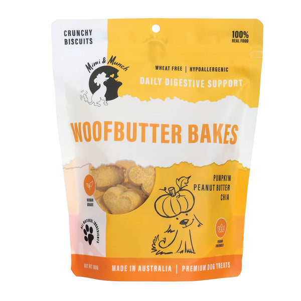 Mimi and Munch Woofbutter Bakes 180g