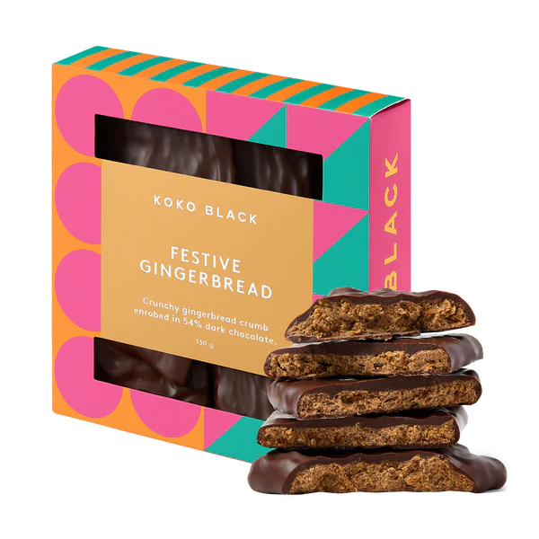 Koko Black Gingerbread Milk Chocolate 130g