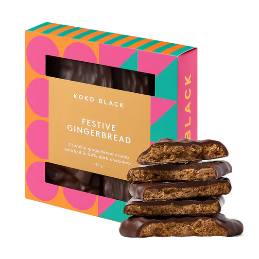 Koko Black Gingerbread Milk Chocolate 130g
