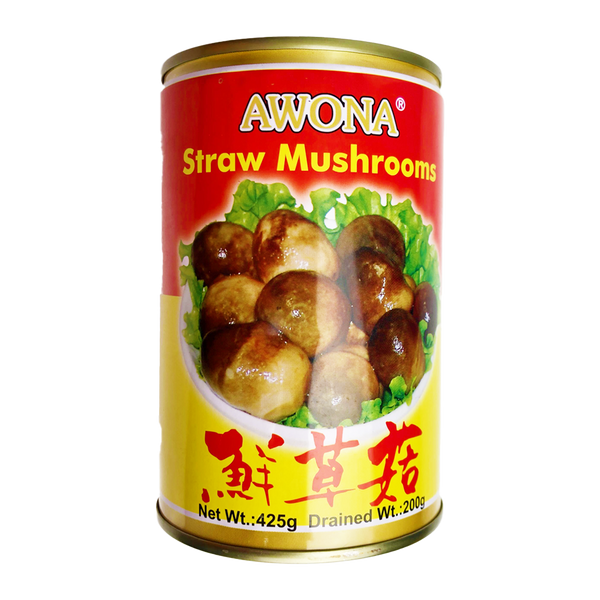Awona Straw Mushroom 425g | Harris Farm Markets