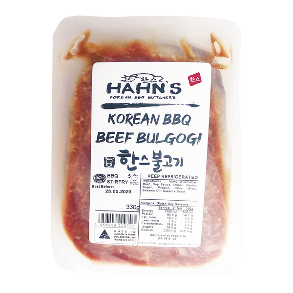 Hahns Beef Bulgogi 330g