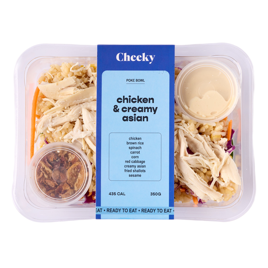 Cheeky Poke Chicken & Creamy Asian Poke Bowl 350g