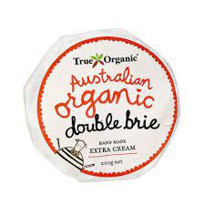 True Organics Double Brie 200g