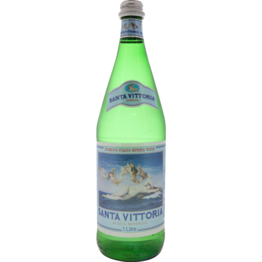 Santa Vittoria Sparkling Mineral Water 1L