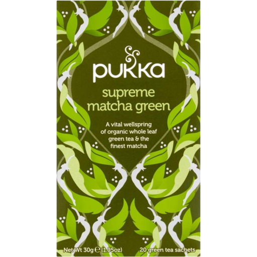 Pukka Supreme Matcha Green Tea x20 30g