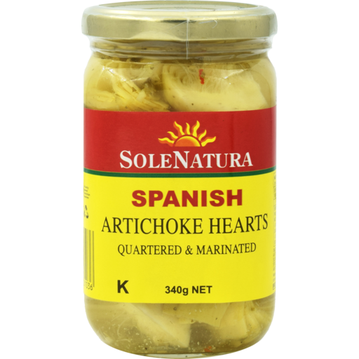 Sole Natura Marinated Artichoke 340g