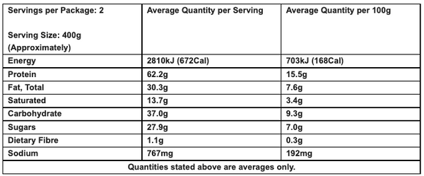 Beak and Sons Smoked Beef Brisket 800g