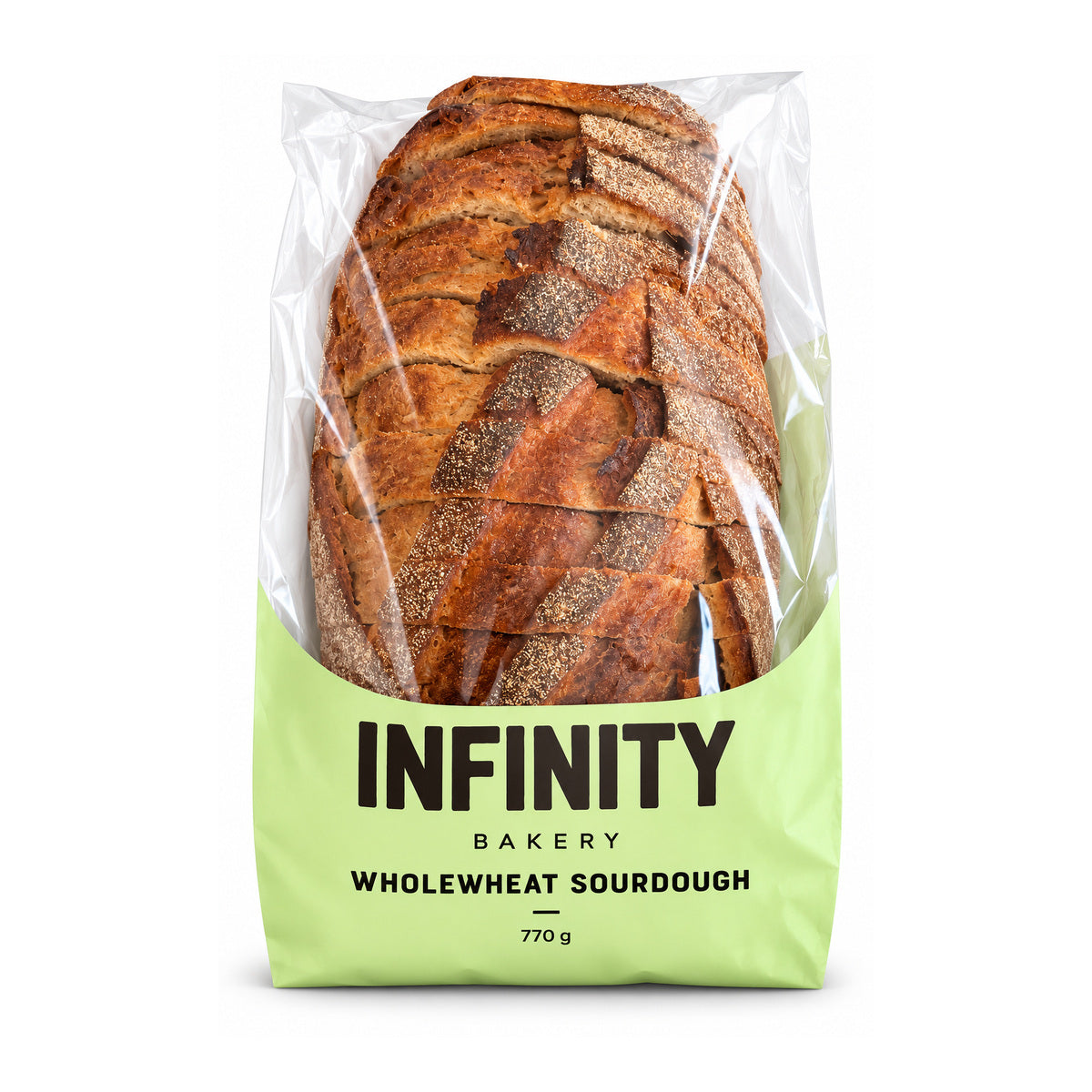Infinity Bakery Wholewheat Sliced Sourdough 770g