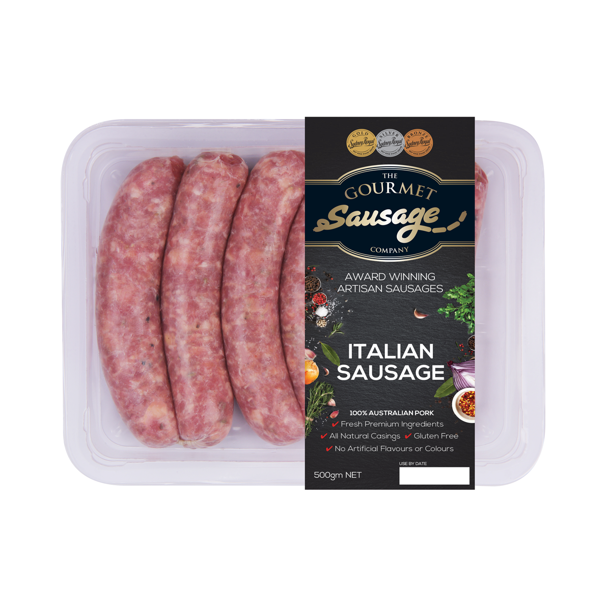 The Gourmet Sausage Italian Sausages 500g