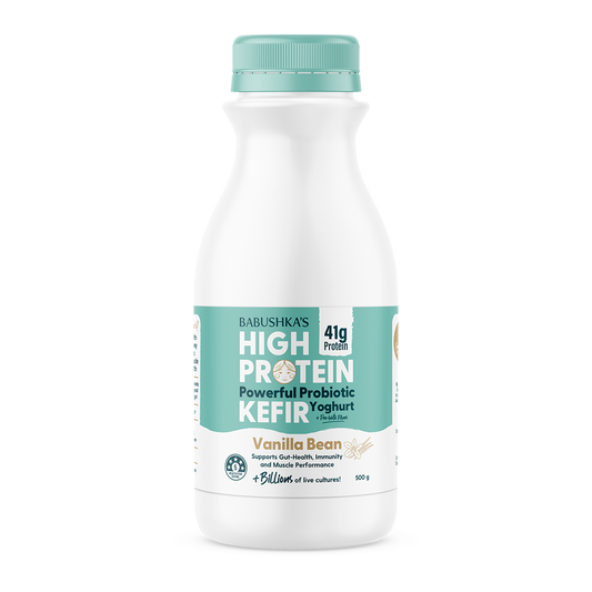 Babushka's High Protein Kefir Vanilla Bean 500g