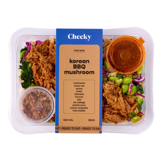 Cheeky Poke Korean BBQ Mushroom Poke Bowl 350g