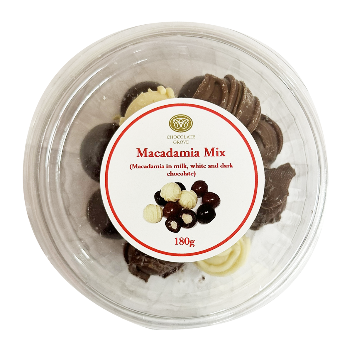Chocolate Grove Chocolate Macadamia 180g