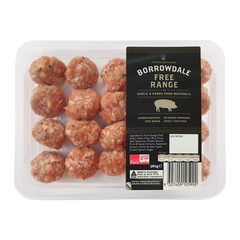 Borrowdale Pork Meatballs 380g