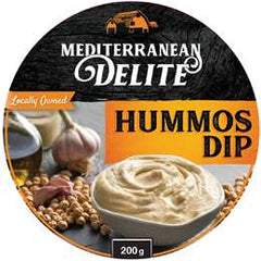 Mediterranean Delite Hommos Dip 200g
