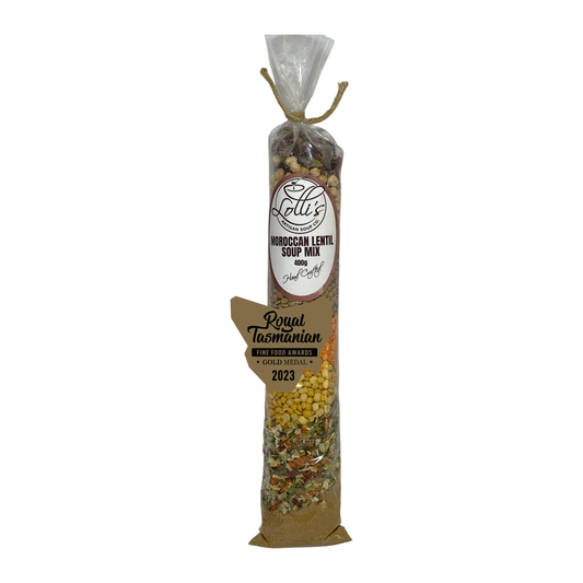 Lolli's Artisan Moroccan Lentil Soup Mix 400g