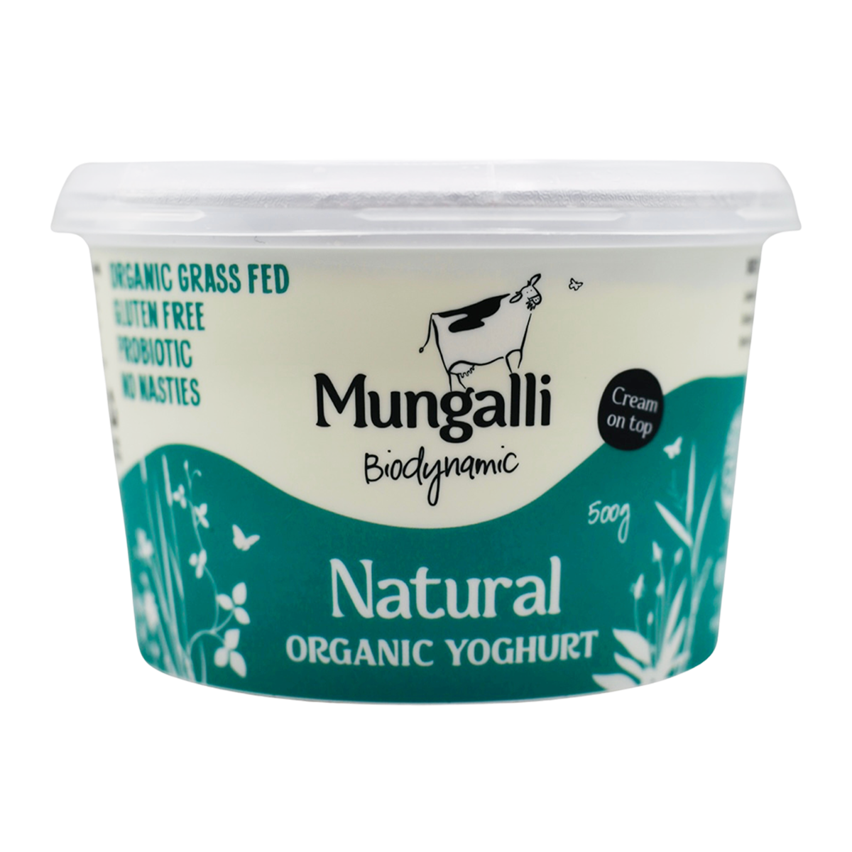 Mungalli Creek Dairy Organic Yogurt Natural 500g
