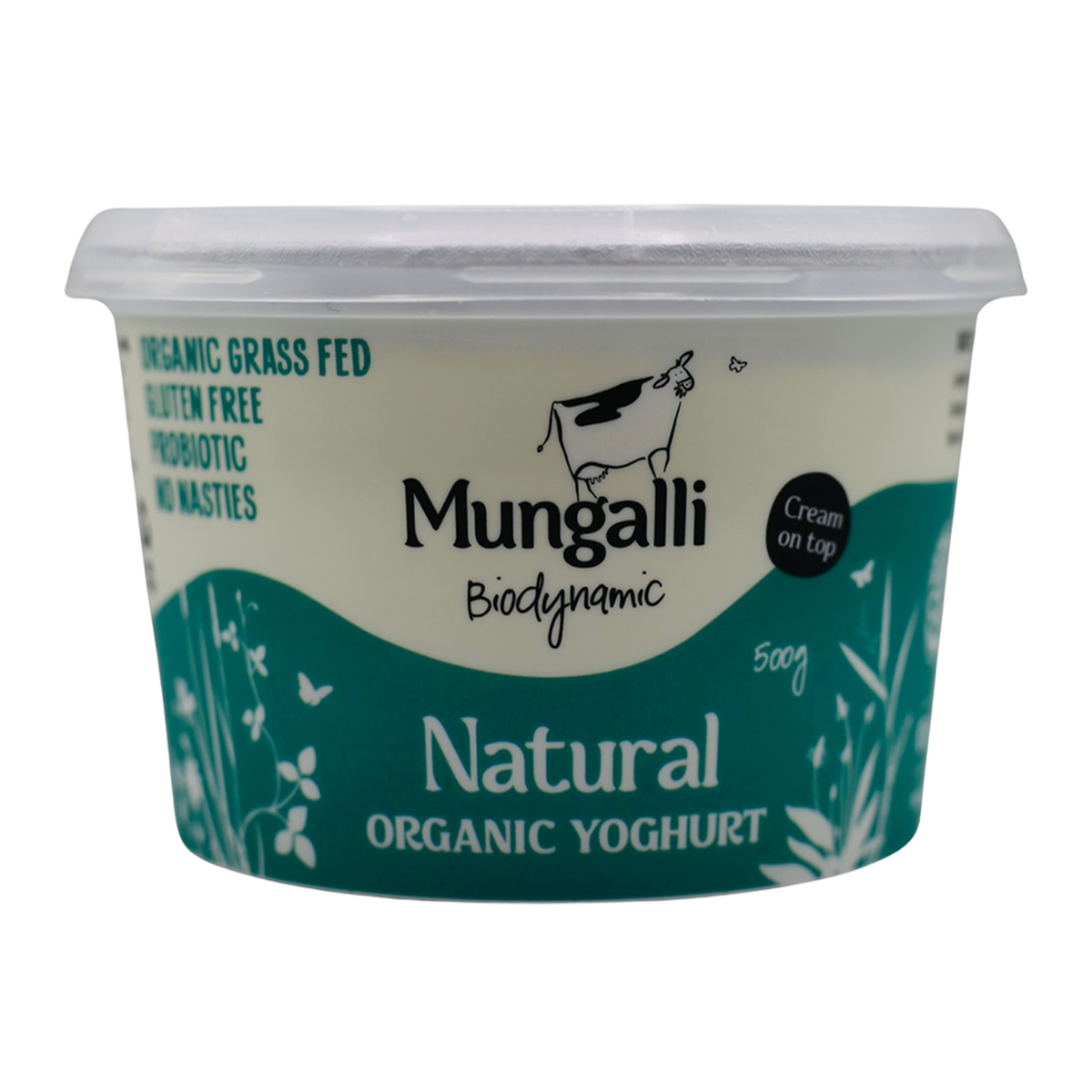 Mungalli Creek Dairy Organic Yogurt Natural 500g