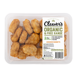 Cleaver's Organic Free Range Chicken Nuggets 300g