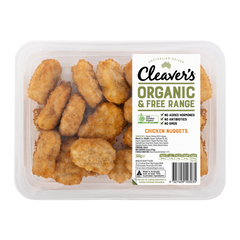 Cleaver's Organic Free Range Chicken Nuggets 300g