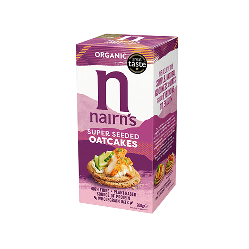 Nairn's Oatcake Organic Seeded 200g