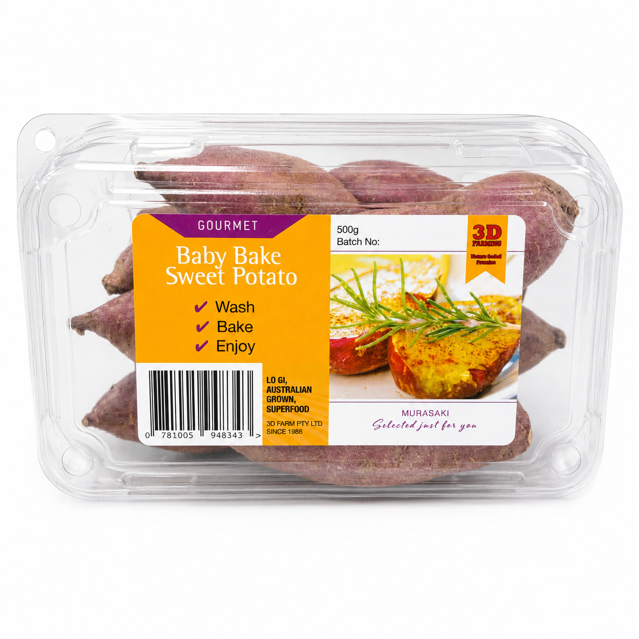 Baby Bake Sweet Potato 500g