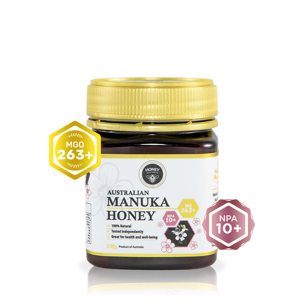 Honey Australia Manuka Honey MG 263+ NPA 10+ 250g