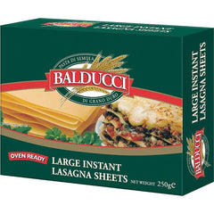 Balducci Pasta Lasagne Large Instant Sheets 250g