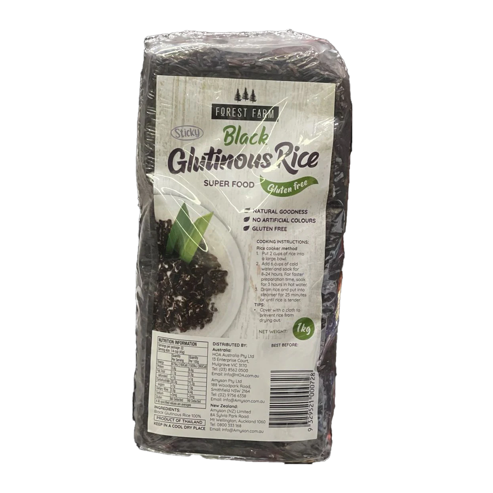 Forest Farm Black Glutinous Rice 1kg – Harris Farm Markets