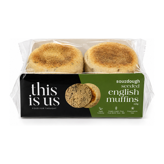 This Is Us Sourdough Seeded English Muffins x4 260g