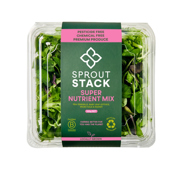 Sprout Stack Super Nutrient Salad Mix 120g