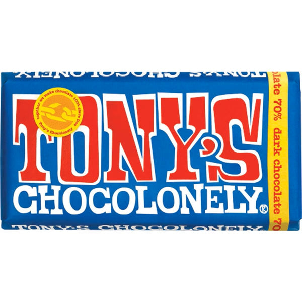 Tony's Chocolonely Dark Chocolate 70% 180g