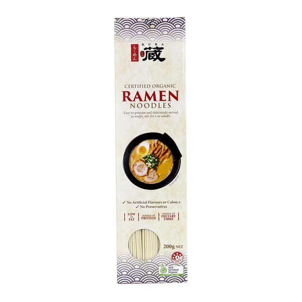 Kura Organic Ramen Noodles 200g