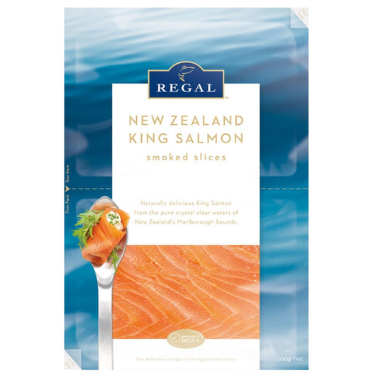 Regal Cold Smoked Sliced Salmon 200g