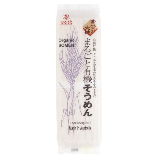 Somen Organic Noodles 270g , Grocery-Quinoa/Noodle - HFM, Harris Farm Markets
 - 1