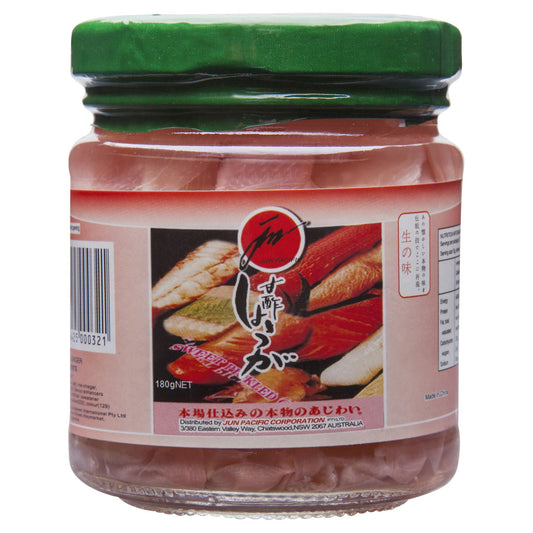 Jun Pink Ginger Jar 180g , Grocery-Asian - HFM, Harris Farm Markets
 - 1