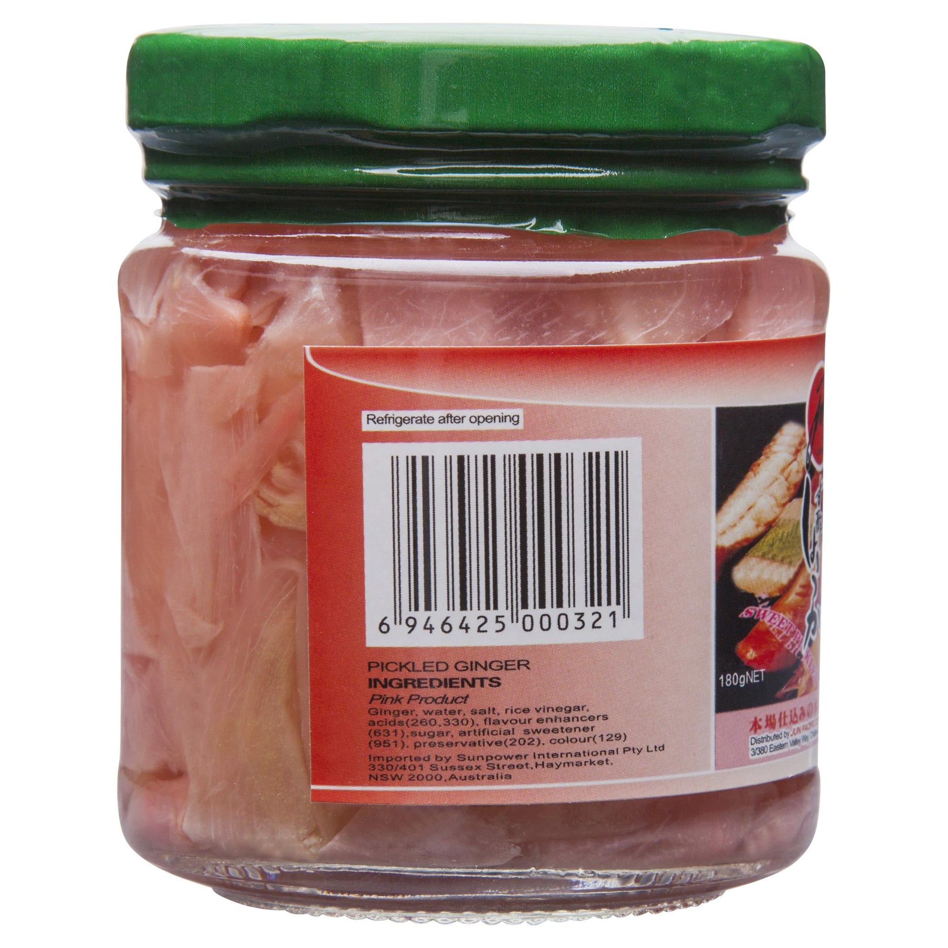 Jun Pink Ginger Jar 180g , Grocery-Asian - HFM, Harris Farm Markets
 - 3