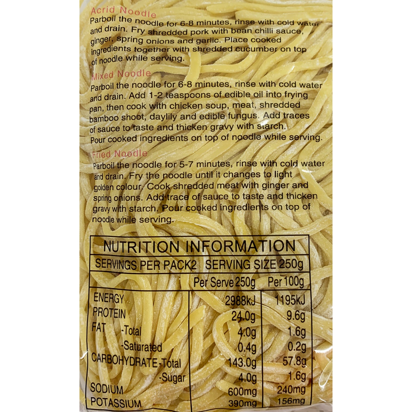 Pacific Peking Noodles | Harris Farm Online