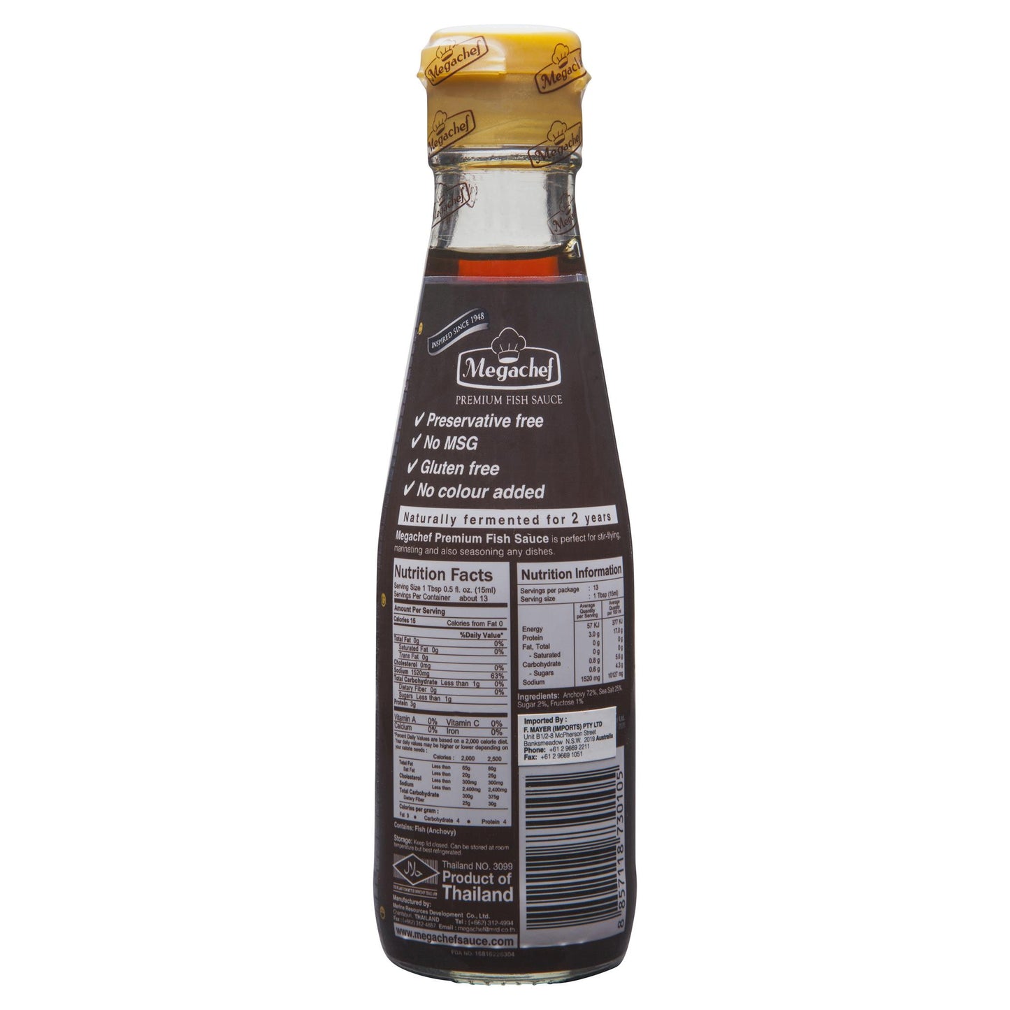 Megachef Fish Sauce 200ml , Grocery-Asian - HFM, Harris Farm Markets
 - 3