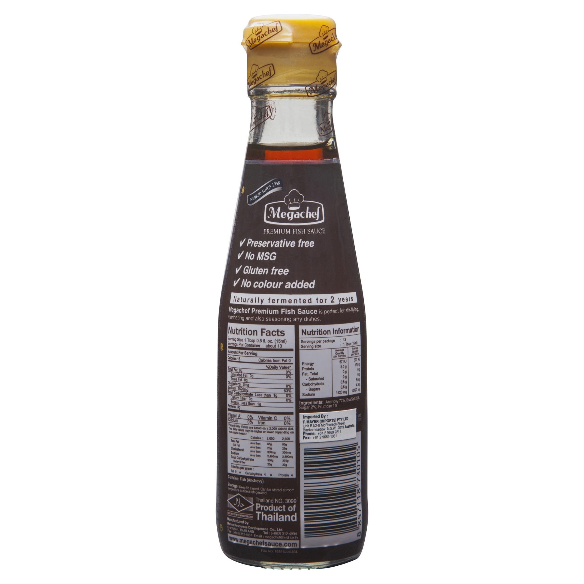 Megachef Fish Sauce 200ml , Grocery-Asian - HFM, Harris Farm Markets
 - 3