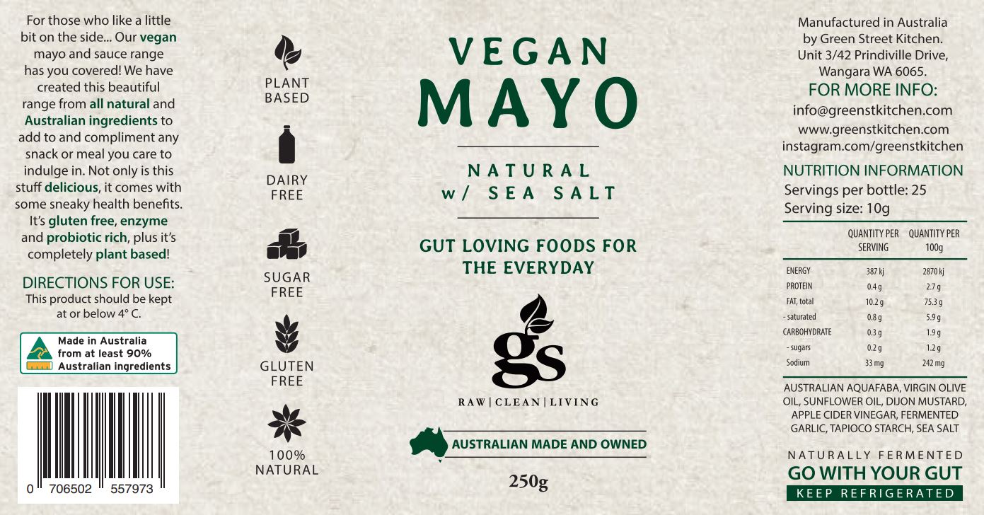 Green Street Kitchen Vegan Mayo 250g