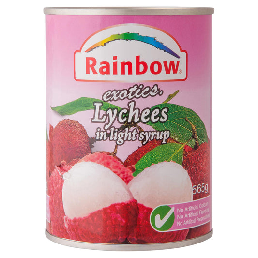 Rainbow Lychees Light Syrup 565g , Grocery-Asian - HFM, Harris Farm Markets
 - 1