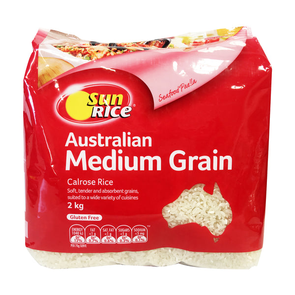 SunRice White Medium Grain Calrose Rice | Harris Farm Online